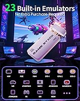 Vista 2 de 2025 Upgraded Retro Gaming Console Stick, Classic Video Games Stick with 4K HDMI, 20000+ Games, Built-in 23 Emulators, Plug & Play TV Video Gaming