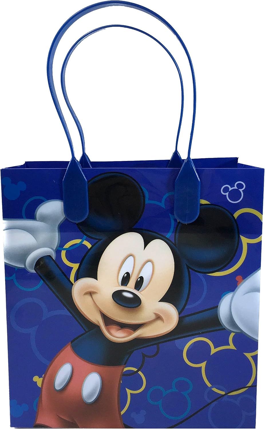 Disney Mickey Mouse Reusable Party Favor Goodie Small Gift Bags 12 (12 Bags) : Home & Kitchen