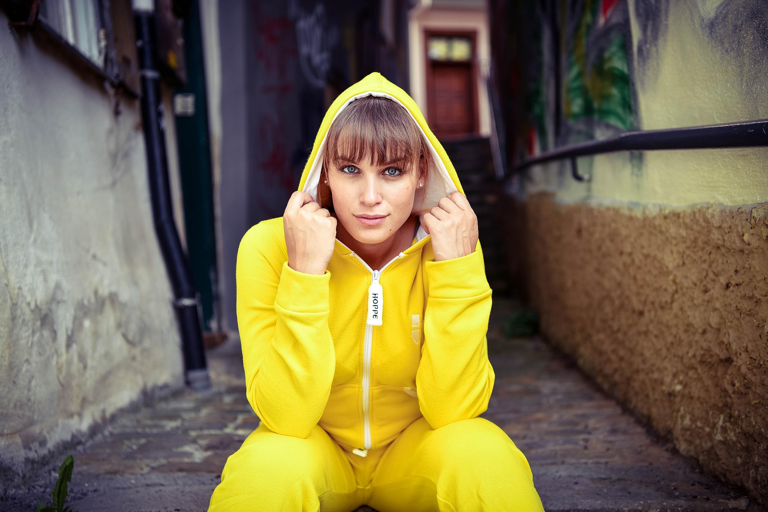 Damen Jumpsuit – Bequemer, weicher Hausanzug aus Baumwolle