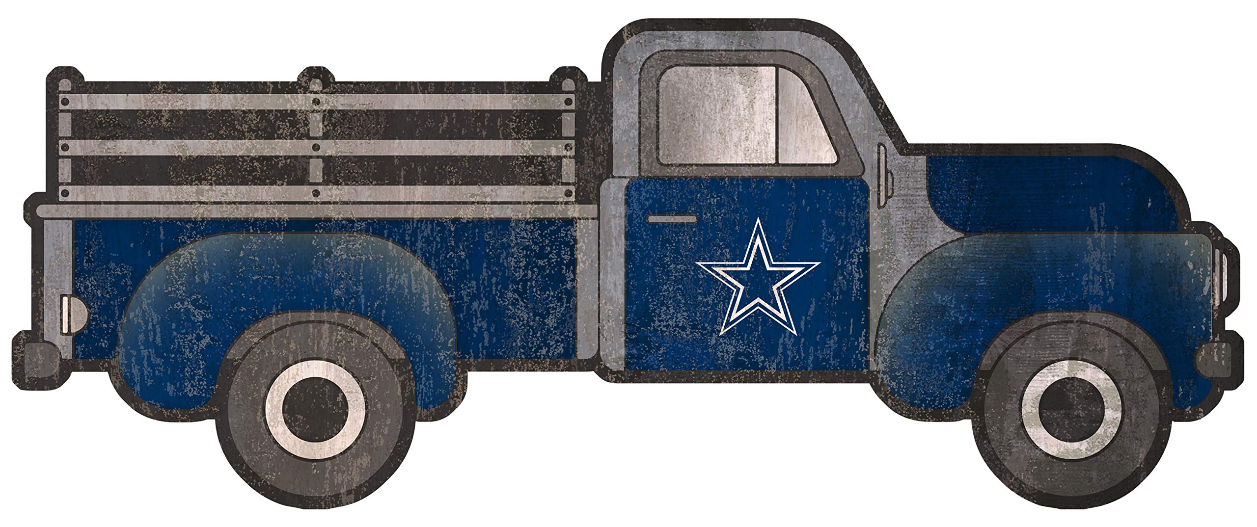 Fan Creations NFL Dallas Cowboys Unisex Dallas Cowboys 15in Truck Cutout, Team Color, 15 inch