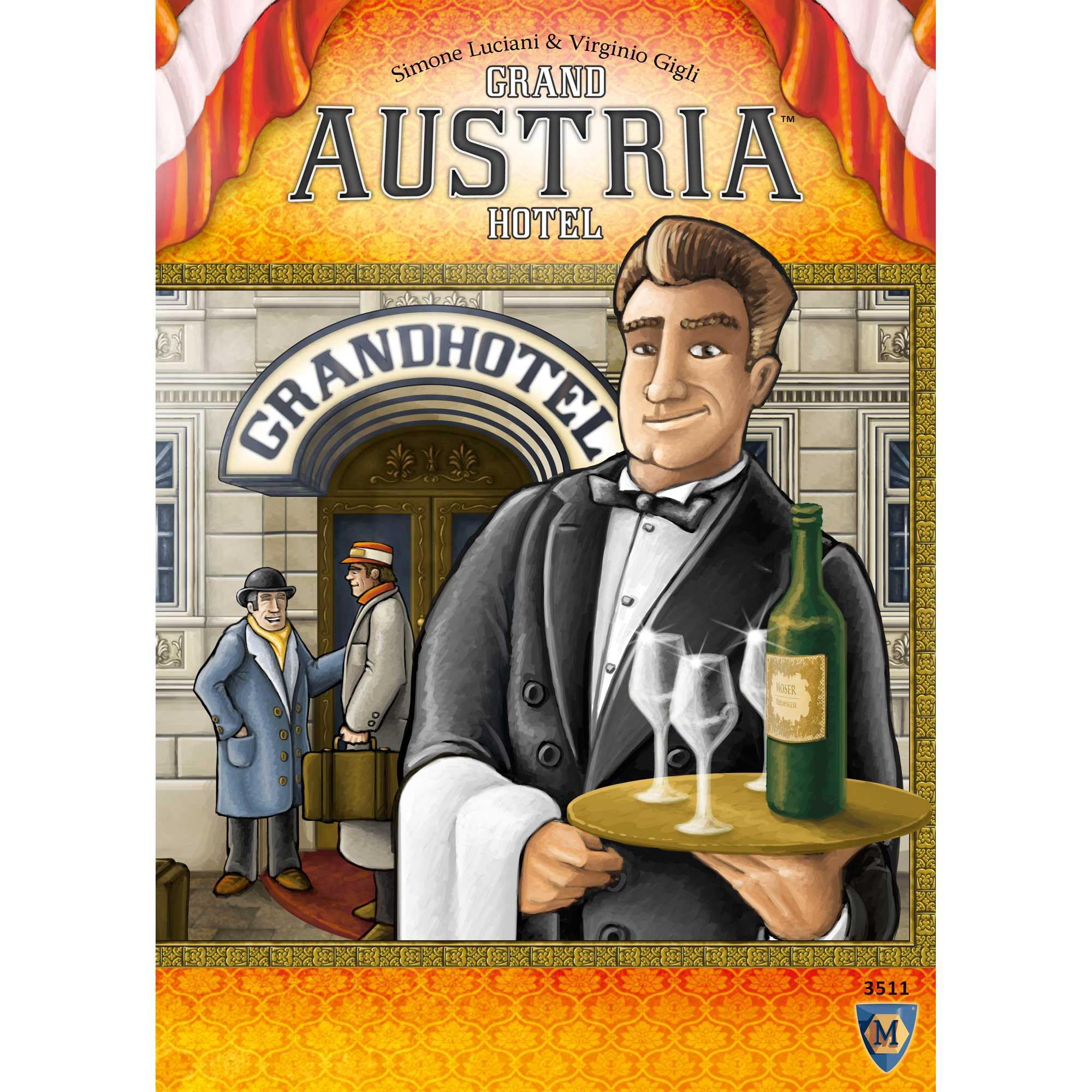Grand Austria Hotel Board & Dice Game