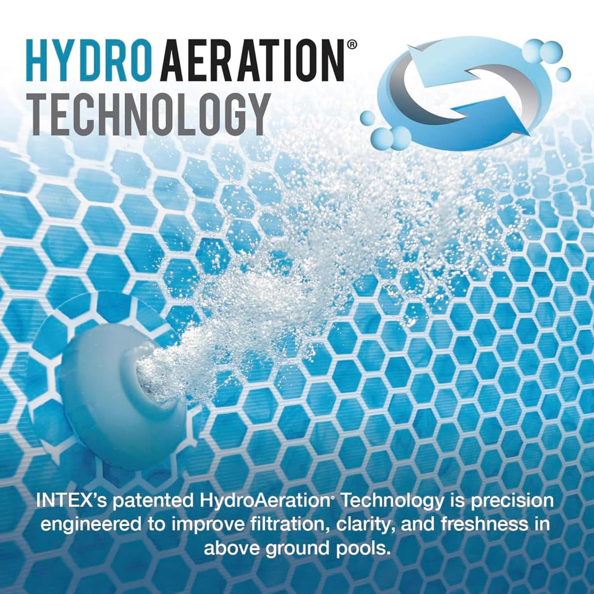 INTEX Krystal Clear Système de chlore de piscine d'eau salée pour piscines hors sol jusqu'à 25 000 litres, nettoyeur de piscine avec minuterie automatique et autonettoyant