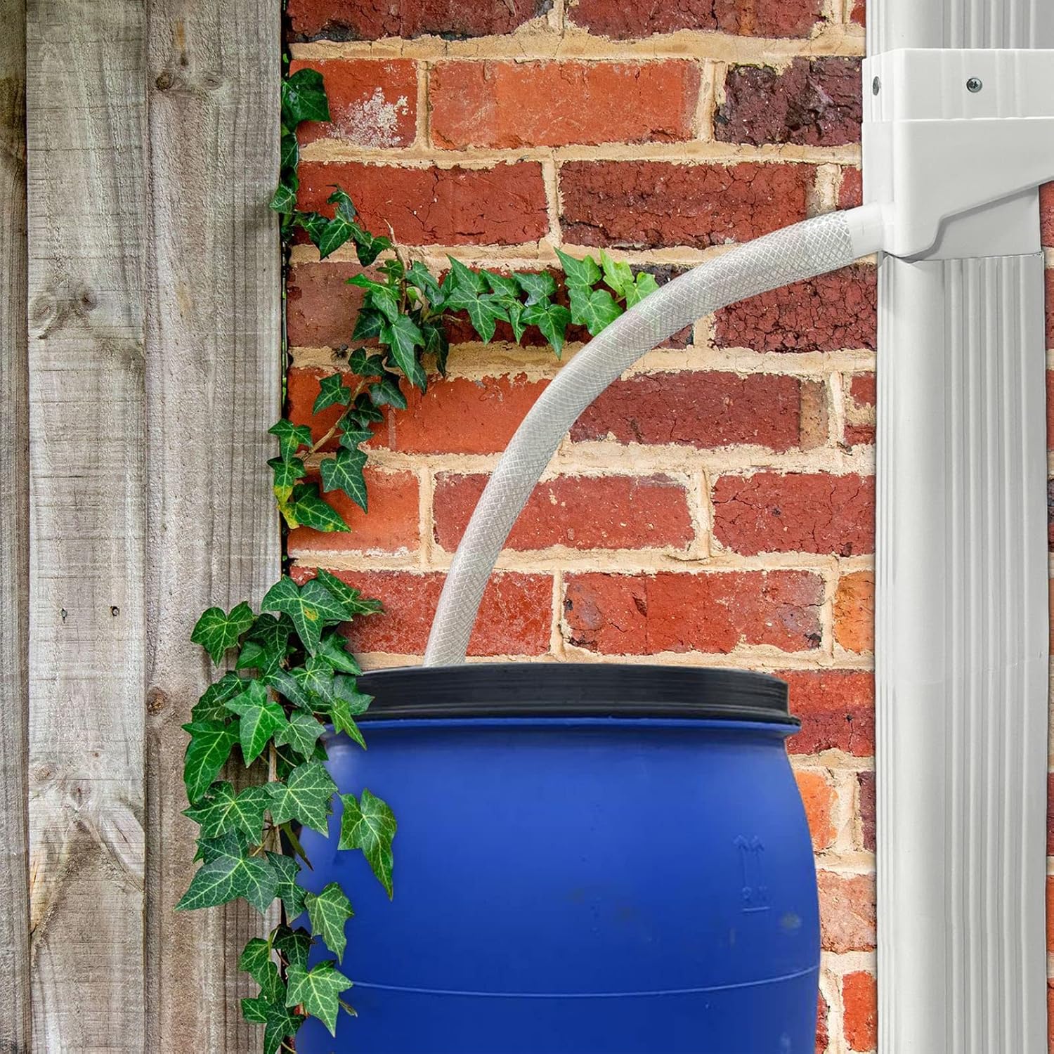 Rainwater Collection System, Rain Barrel Diverter Kit with