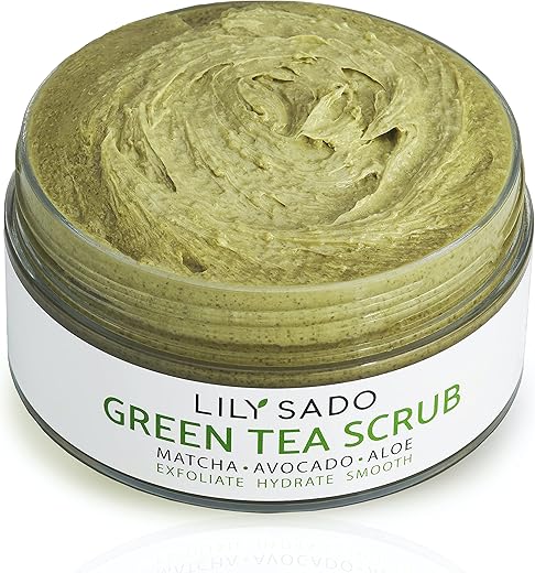 Revitalize Your Skin with LILY SADO Matcha Facial Scrub