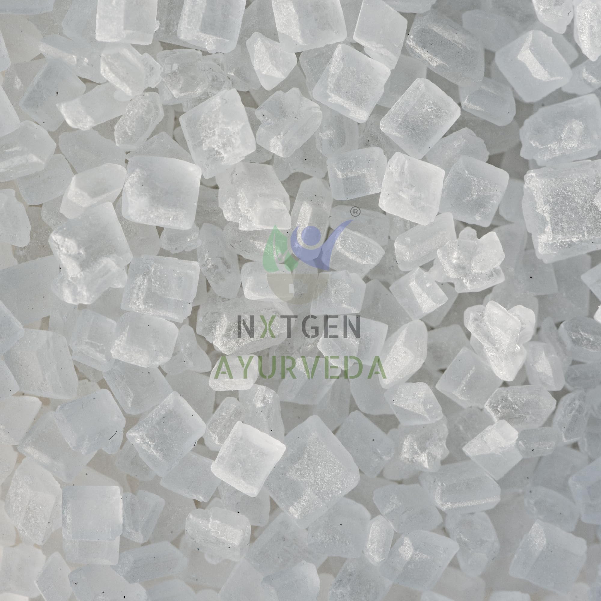 Nxtgen Ayurveda Rock Sugar Candy | Mishri | 400 g | Cristal de azúcar