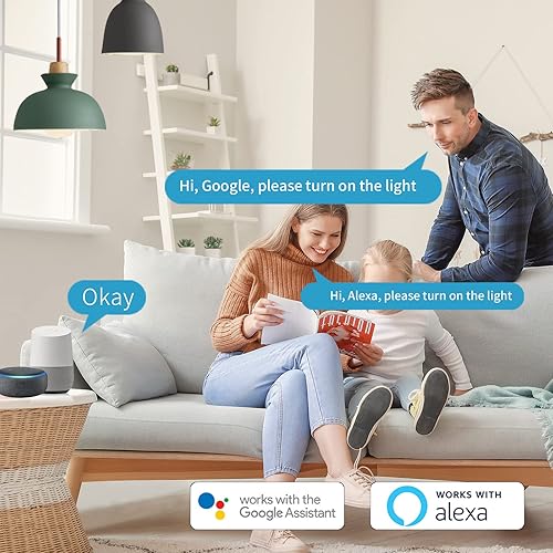 Miniatura 6 de eMylo - Medidor de vatios inteligente monofásico AC 63A 80-400V, medidor de energía WiFi Tuya Control remoto, interruptor de circuito y protección