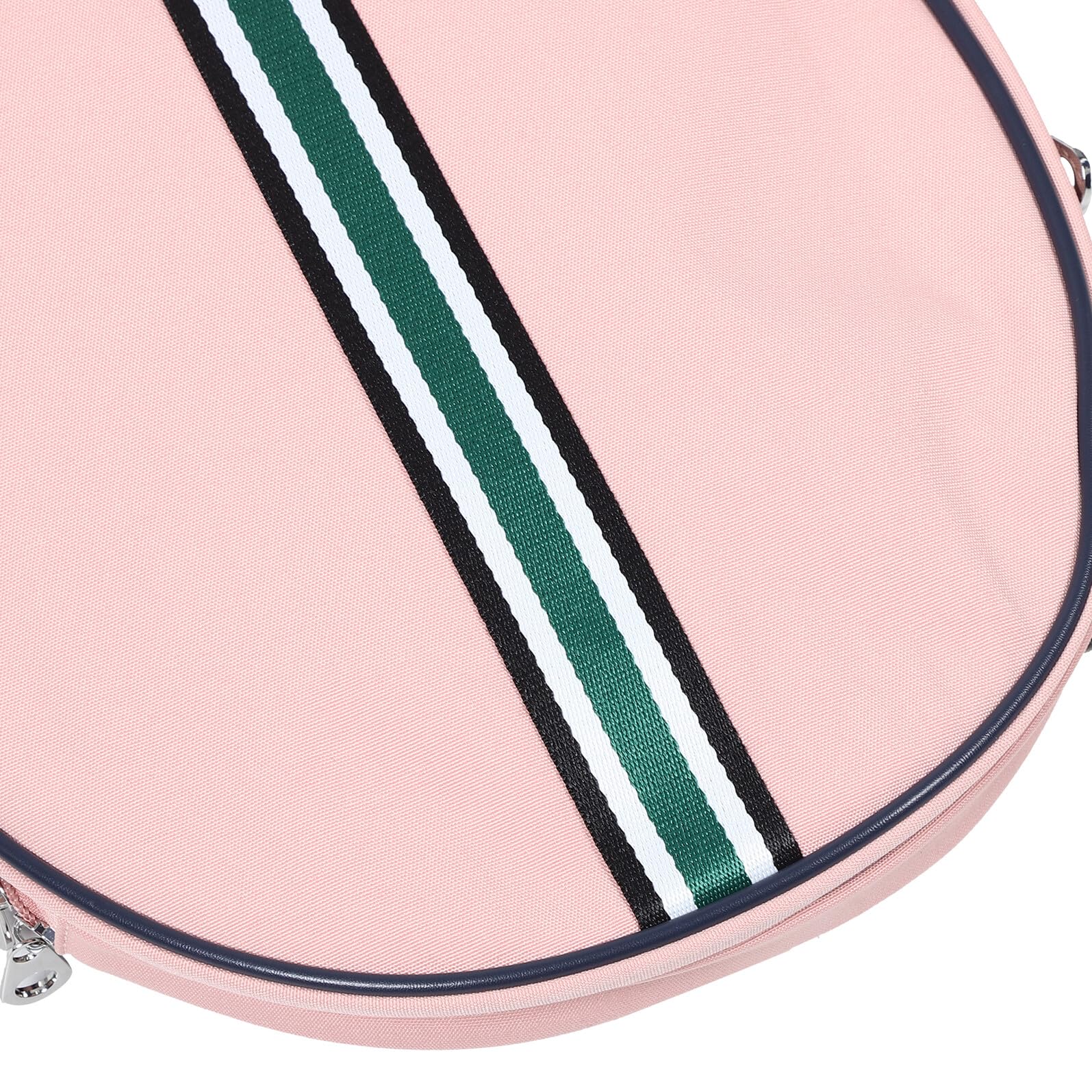 PRETYZOOM Borsa Porta Racchetta da Badminton a Tracolla Rosa Tasche Multiple, Fodera Protettiva e Tracolla Regolabile per Trasporto Comodo Attrezzatura Sportiva Outdoor
