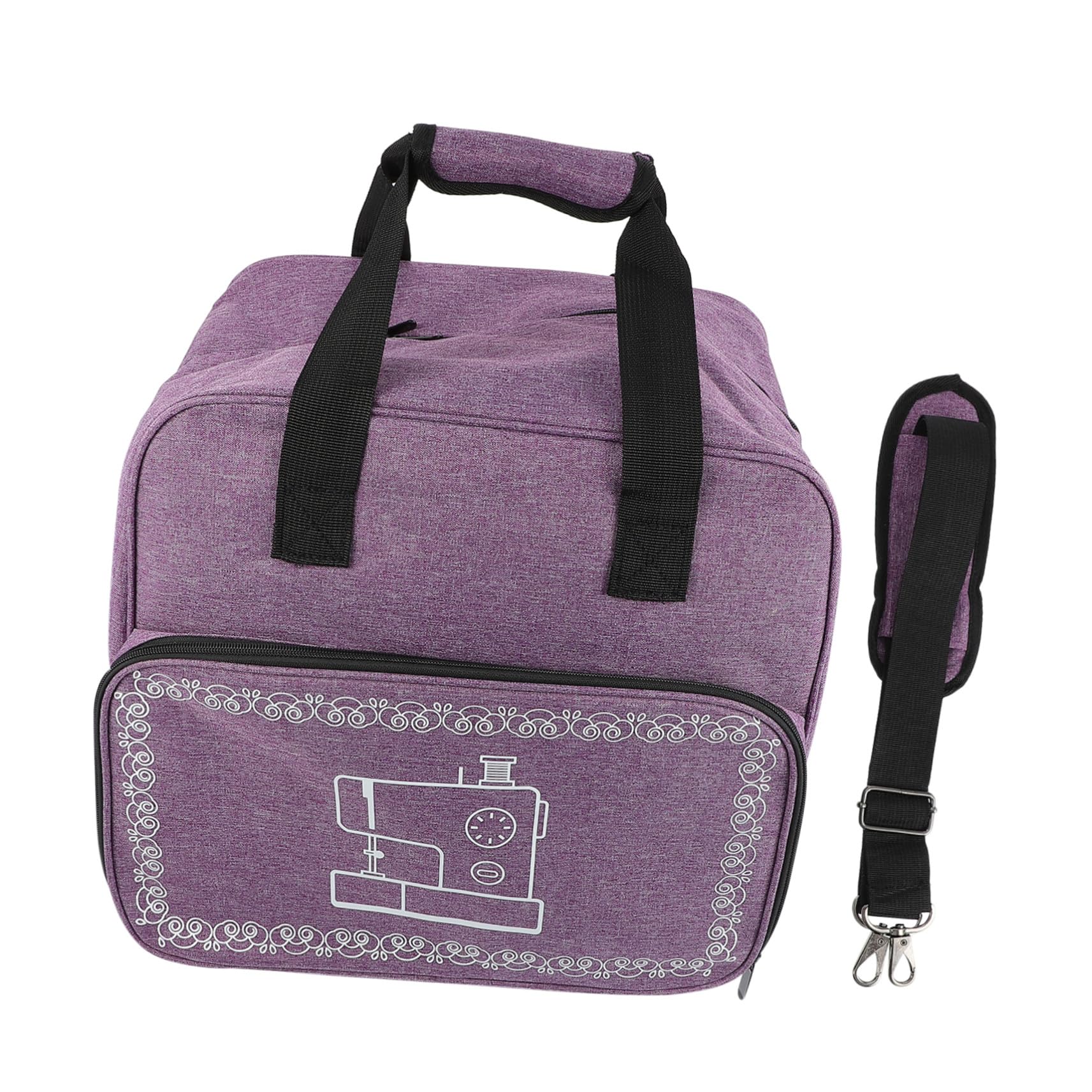 Homoyoyo Sacoche pour Machine à Coudre Étui de Transport avec Poignée Housse de Rangement pour Machine à Coudre