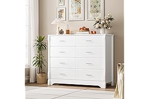 HITHOS 8 Drawer Tall Dresser for Bedroom