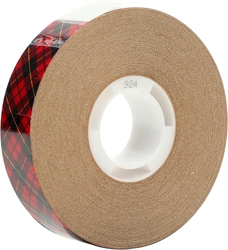 Scotch Atg - Rollo de cinta adhesiva de transferencia, permanente, soporta hasta 0.5 libras, 0.75 pulgadas x 36 yardas, transparente