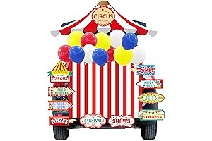 Vibrant Carnival Trunk or Treat Decorations for a Majestic Pirate SUV