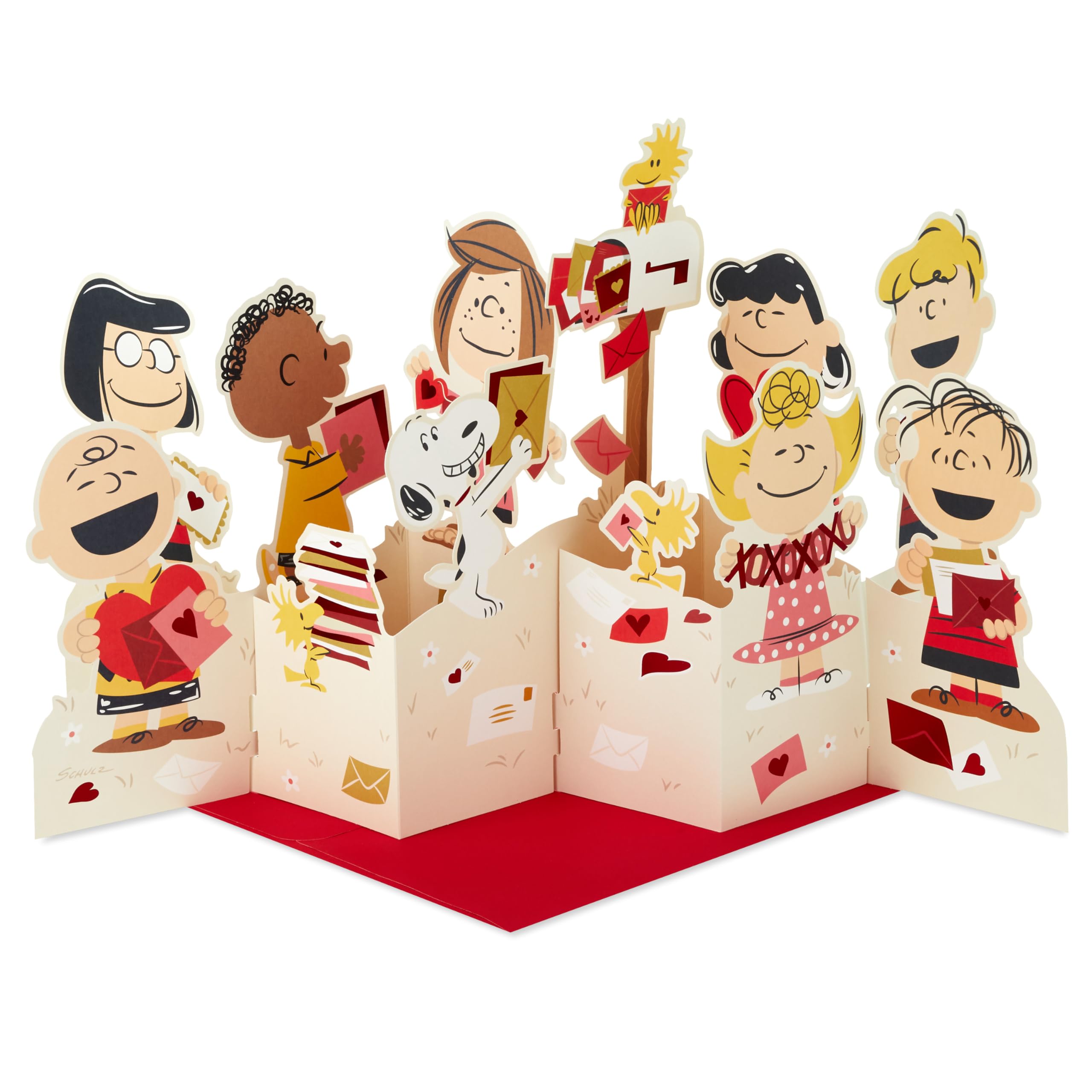 Amazon.com : Hallmark Peanuts Big Valentines Day Pop Up Card