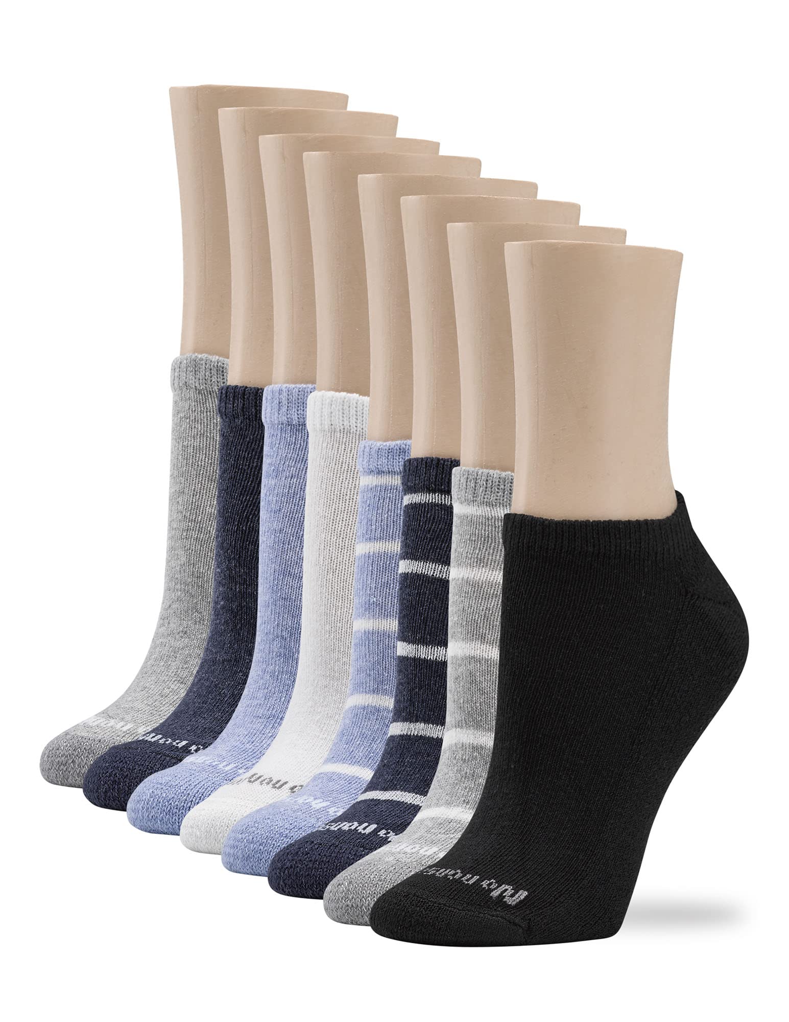No nonsense womens Cushion No Show Sock 8 Pair Pack