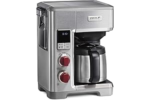 WOLF GOURMET Programmable Coffee Maker System with Direct Water Line