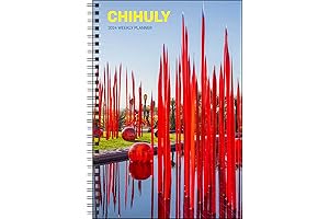 Chihuly 2024 12-Month Weekly Planner Calendar (Softcover)