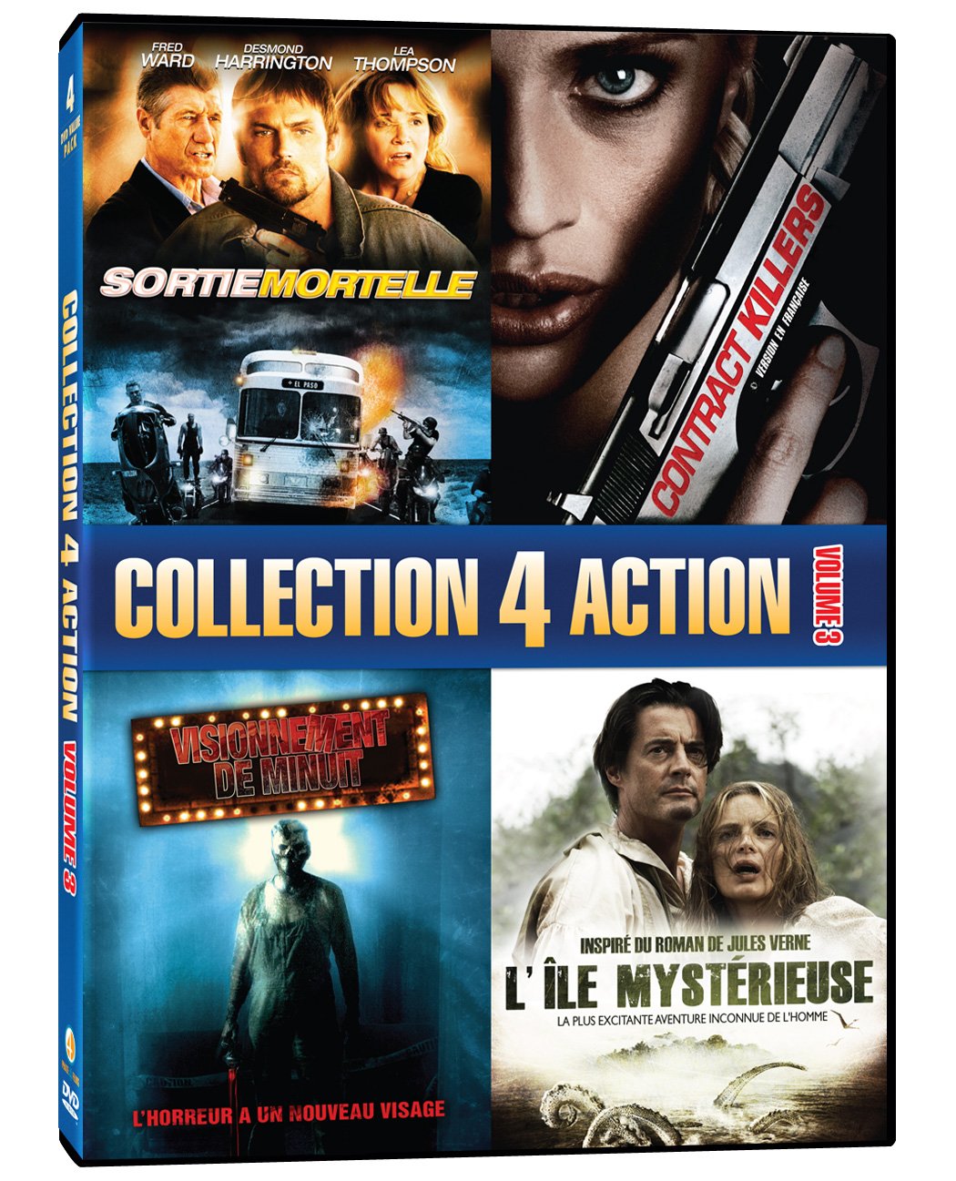 Collection 4 Action Volume 3 (Version française) [DVD]