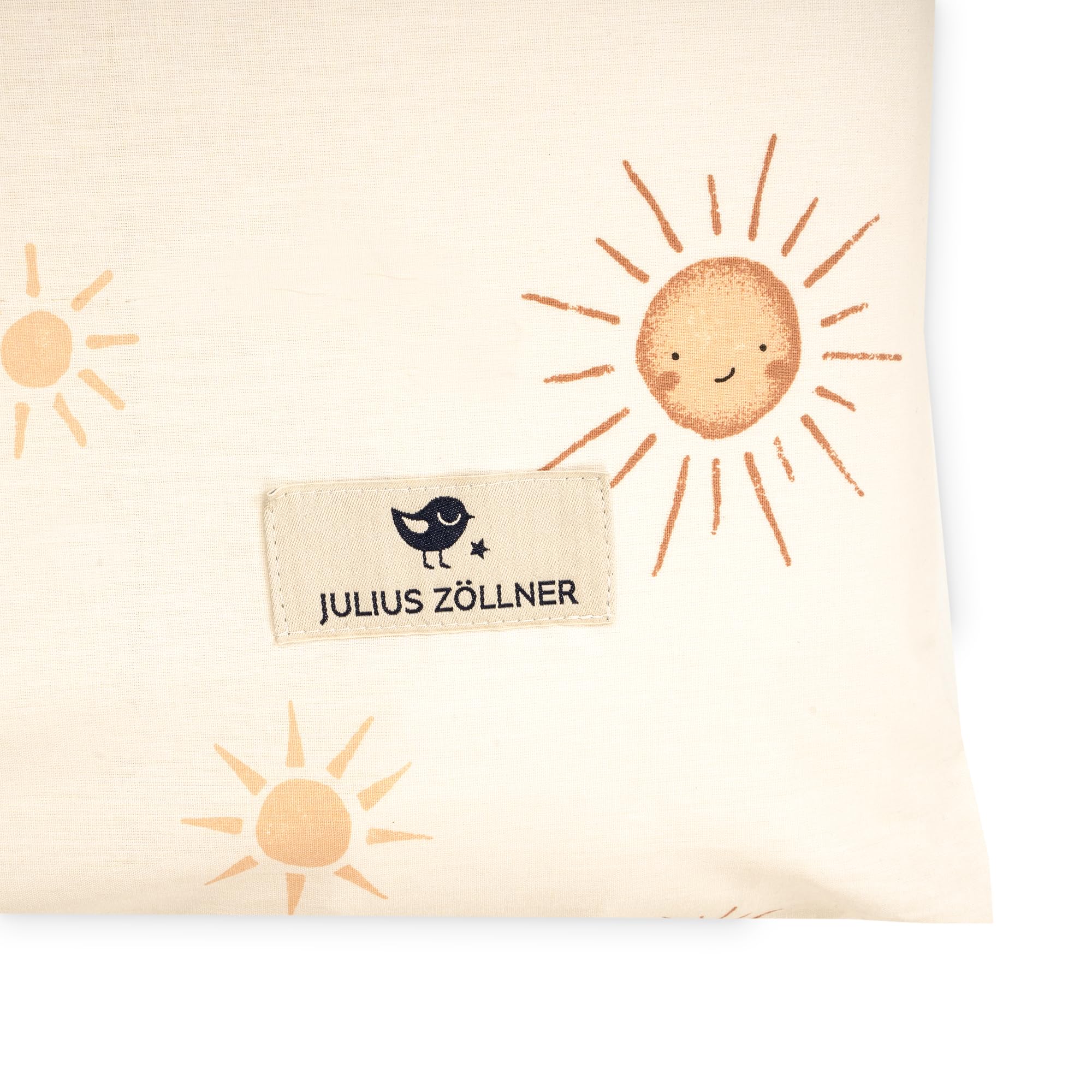 Julius Zöllner Überzug für Wickelauflage aus BIO Baumwolle - Organic Sunshine Gr. 85/75