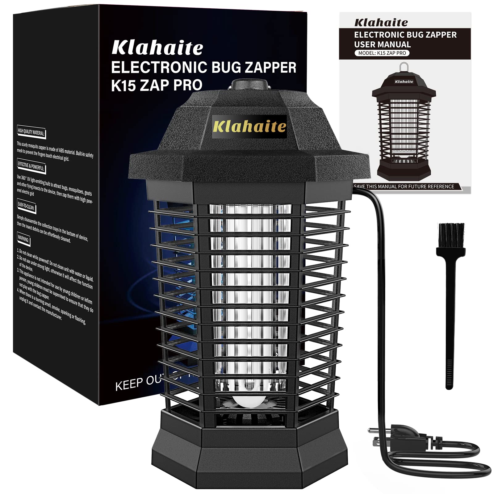 Buy Klahaite Bug Zapper Outdoor, Mosquito Zapper Electric Indoor