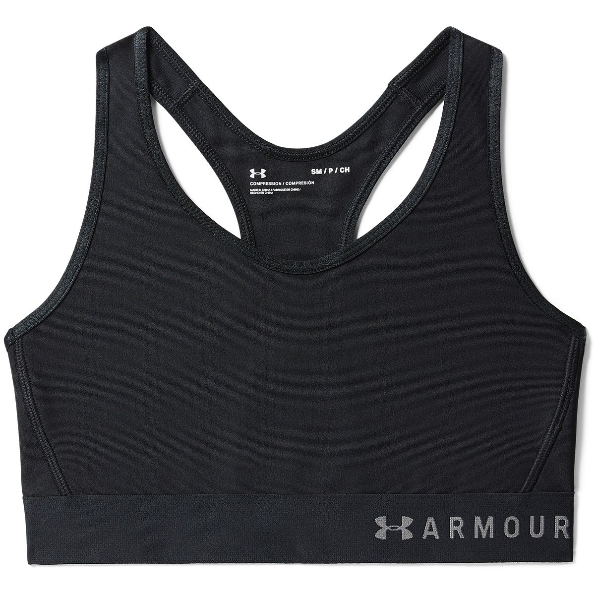 Under Armour Mid Keyhole, Sujetador deportivo Mujer