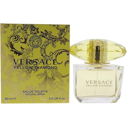 Versace Yellow Diamond Eau de Toilette Spray, 3 Fluid Ounce