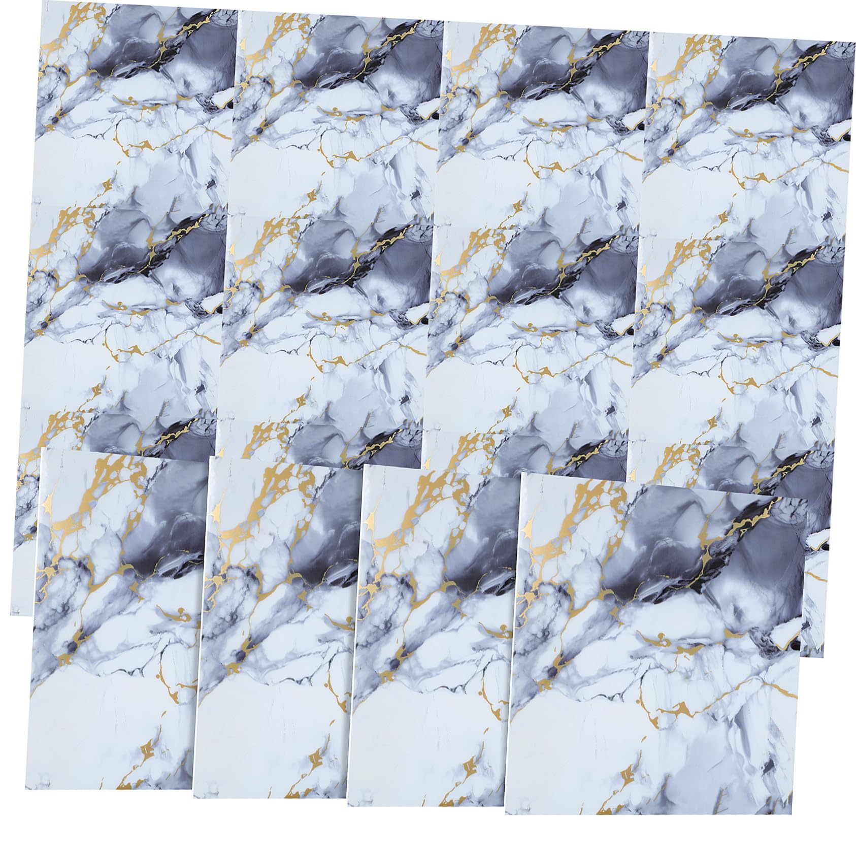 40 Piezas Azulejos de Imitación Mármol Autoadhesivos para Cocina y Baño Paneles de Pared Peel And Stick para Encimeras y Decoración de Dormitorios Fácil Instalación y Mantenimiento
