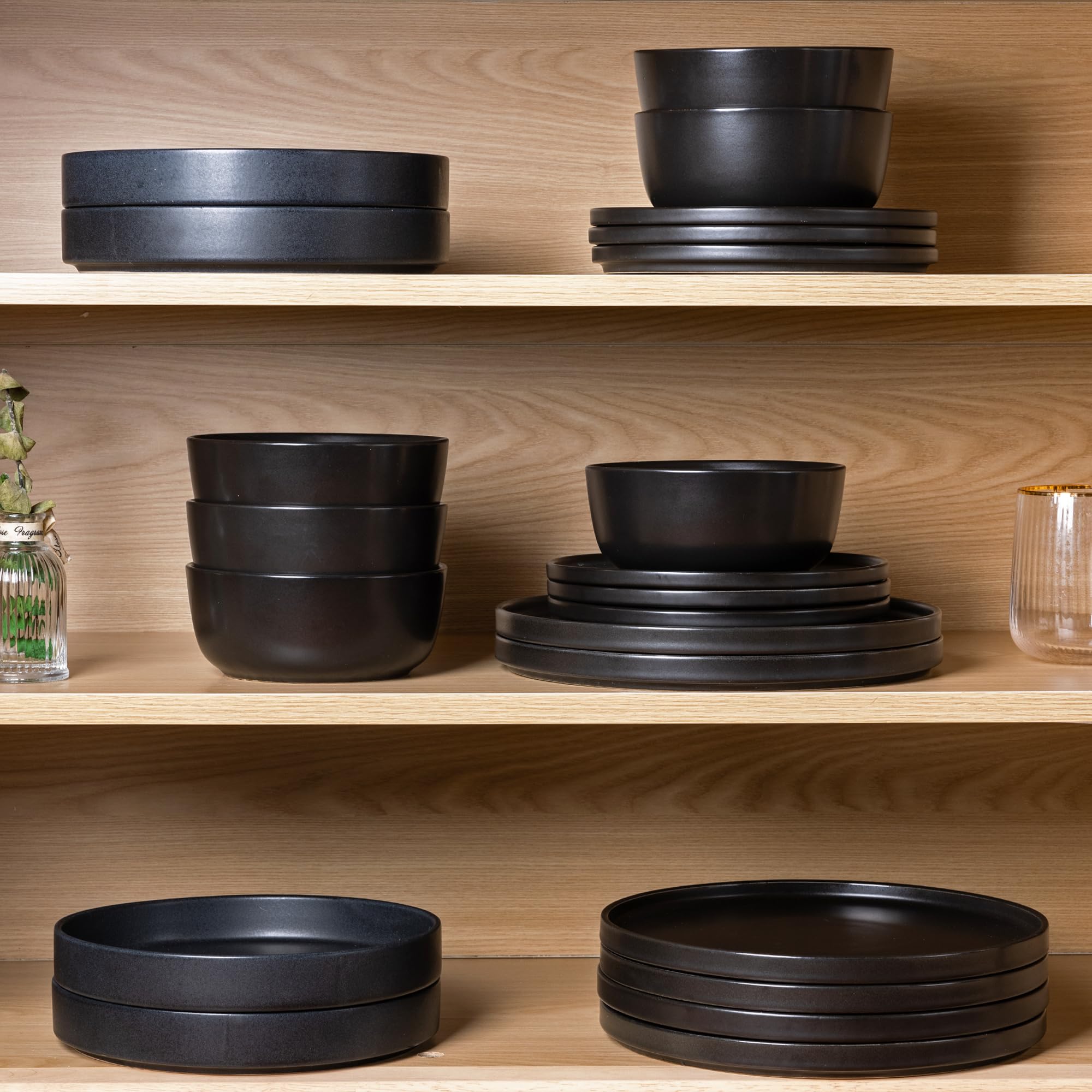 Platos Ceramica Juego De Vajilla De Cerámica Reactiva Y Resistente