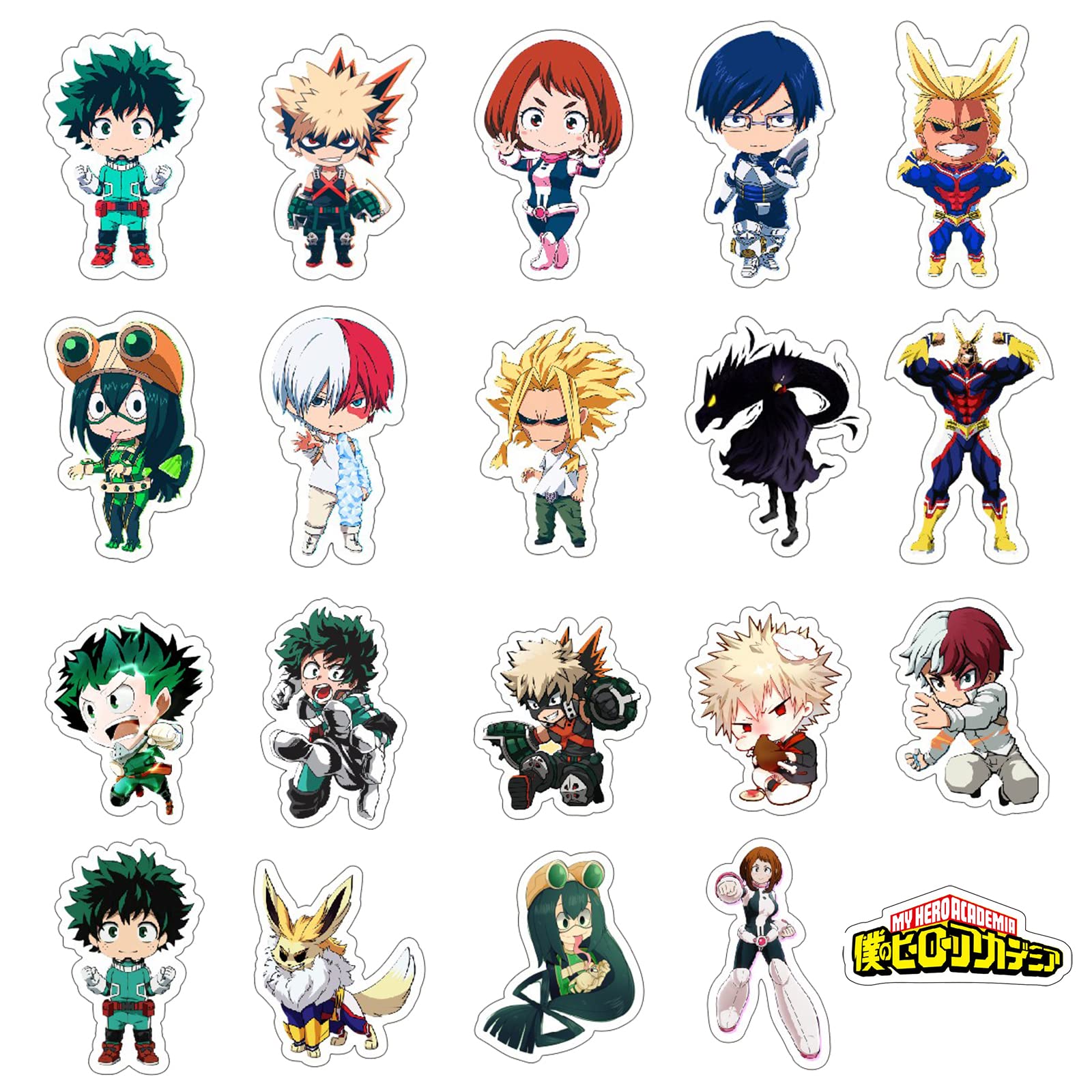 Buy JKKFANS Anime Pins 20 Pack My Hero Academia Brooch Pins for