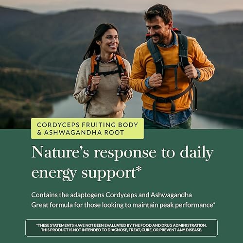 Miniatura 5 de Gaia Herbs Adaptogen Performance Hongos y Hierbas - Suplemento de apoyo energético para ayudar a mantener la resistencia y la resistencia* -