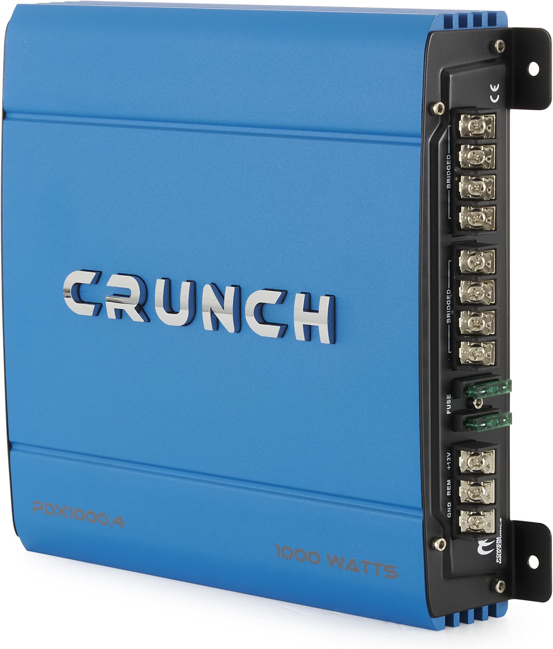 Crunch PDX-1000.4 PowerDriveX 1000 Watt 4 Channel Exclusive Blue A/B Car Stereo Amplifier