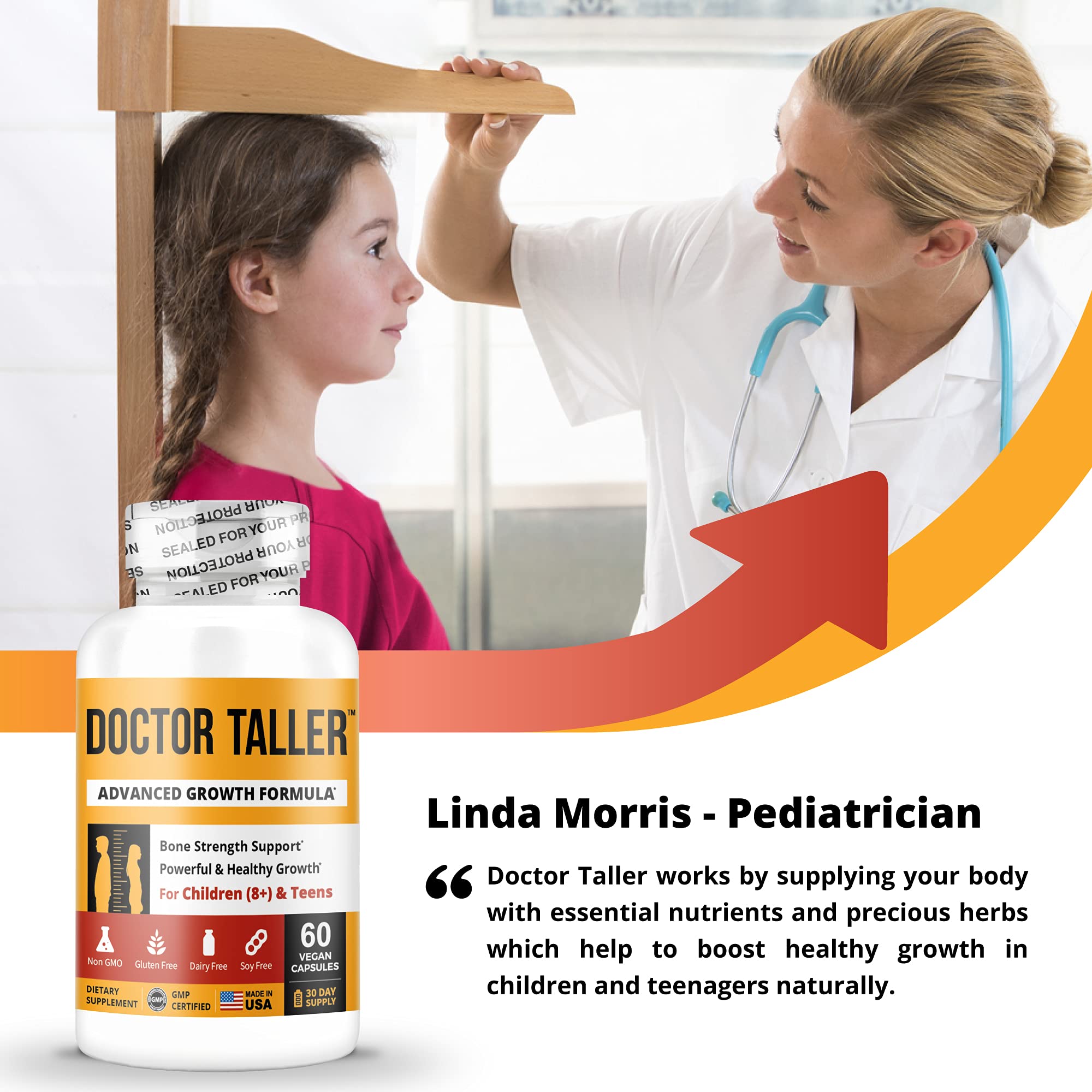 Buy Doctor Taller Premium Formula for Bone Strength Supports Immunity, Healthy Development