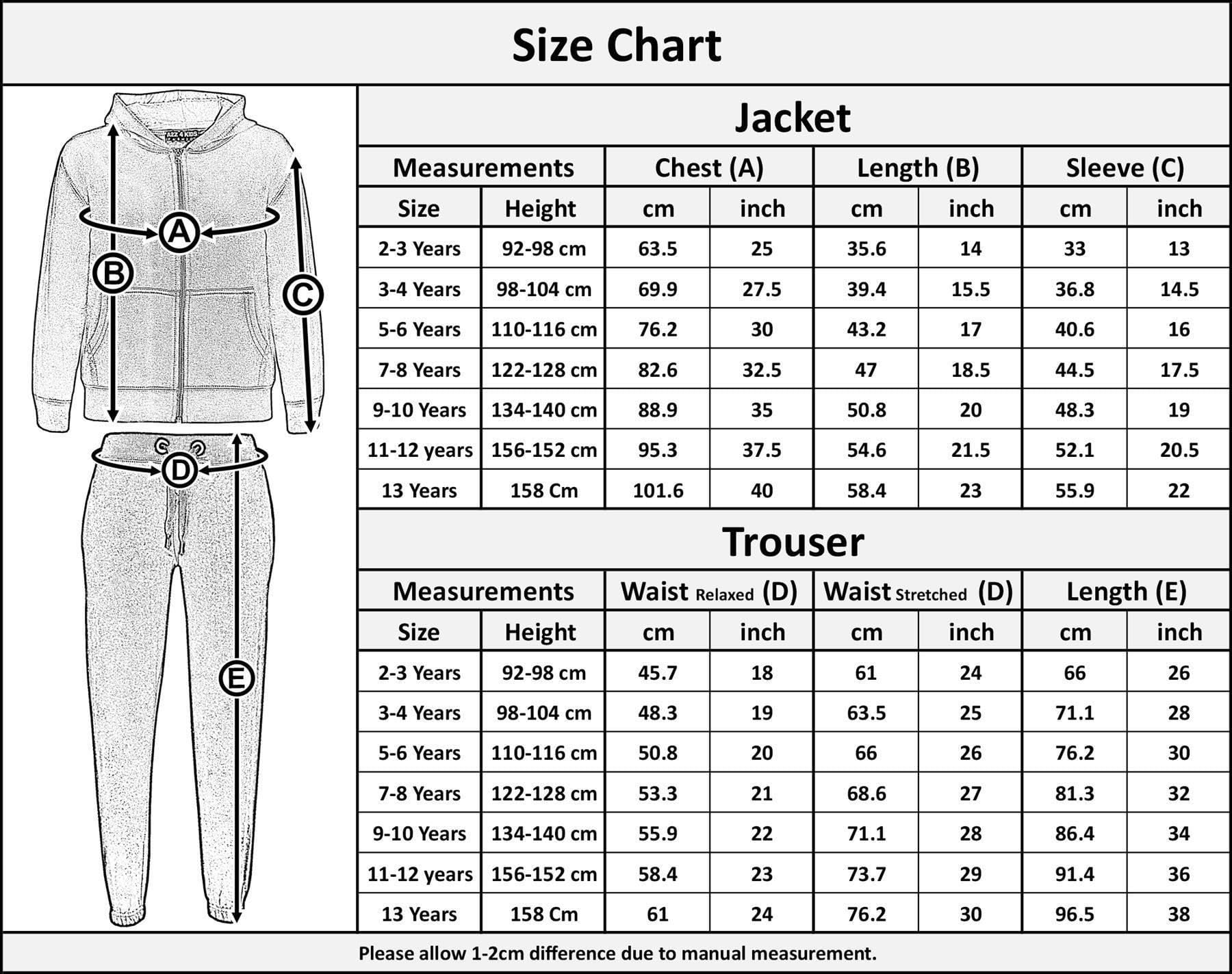A2Z 4 Kids Garçons Filles Simple Sweat À Capuche avec Pantalon De Jogging Pantalon De Survêtement Pantalon Sport Vêtements De Sport Ensemble Enfants Pour Garçons Garçons Âge 2-13 Ans