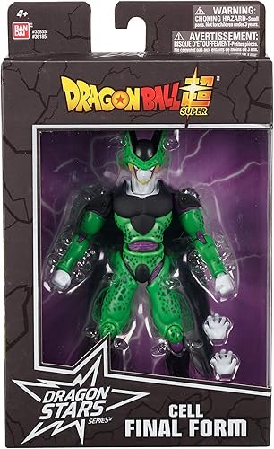 Miniatura 6 de Dragon Ball Super Dragon Stars Cell (forma final) - Figura de acción de 6.5 pulgadas