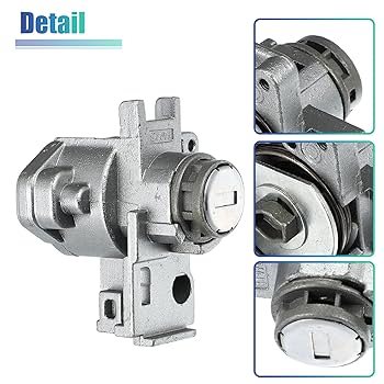 Amazon.com: X AUTOHAUX 1 Set Door Lock Cylinder Set Kit with