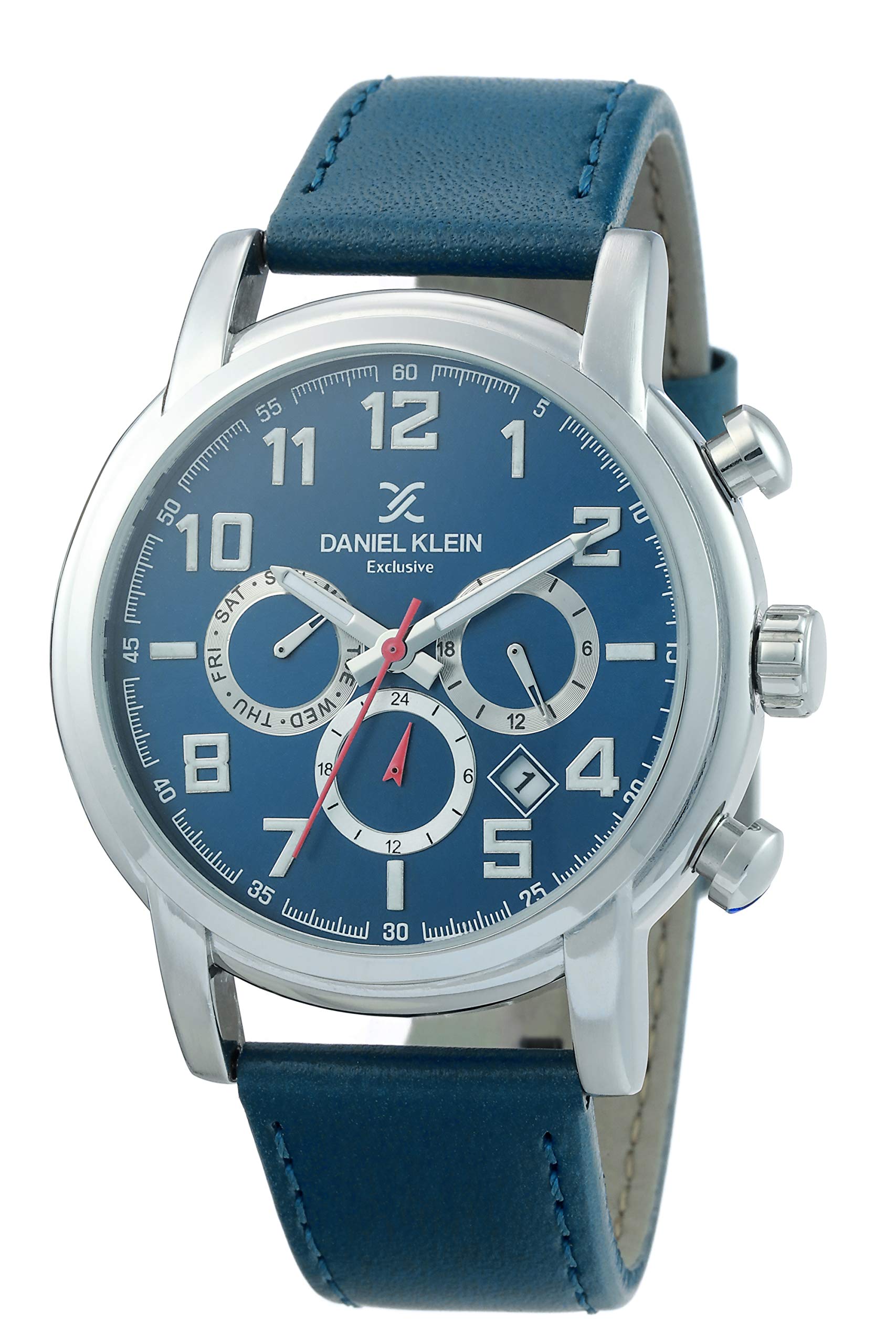 Daniel Klein Analog Blue Dial Mens Watch-DK.1.12361-2 (B0828ZWT3B) Amazon Price History, Amazon Price Tracker