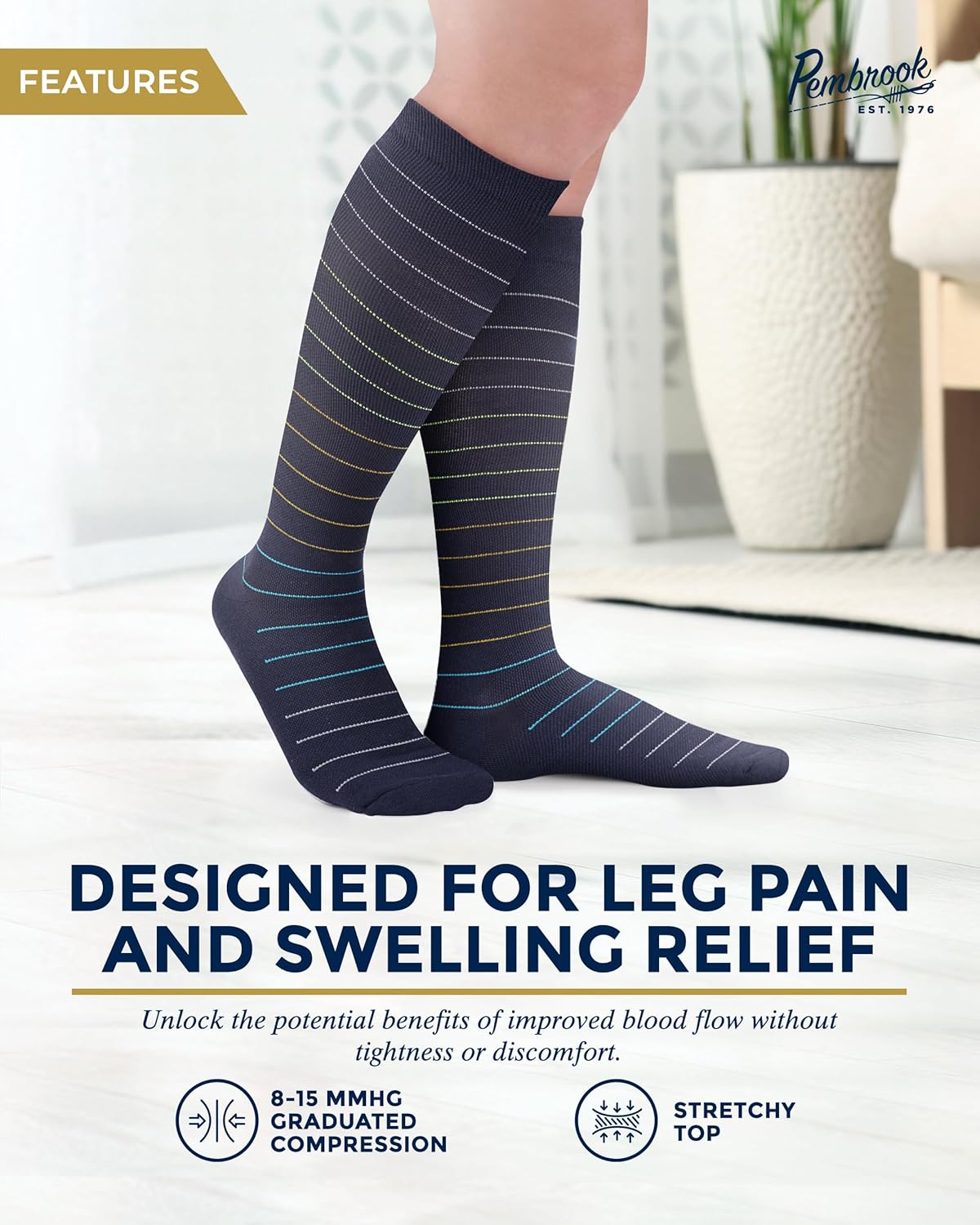 Pembrook Light Compression Socks - Bundle