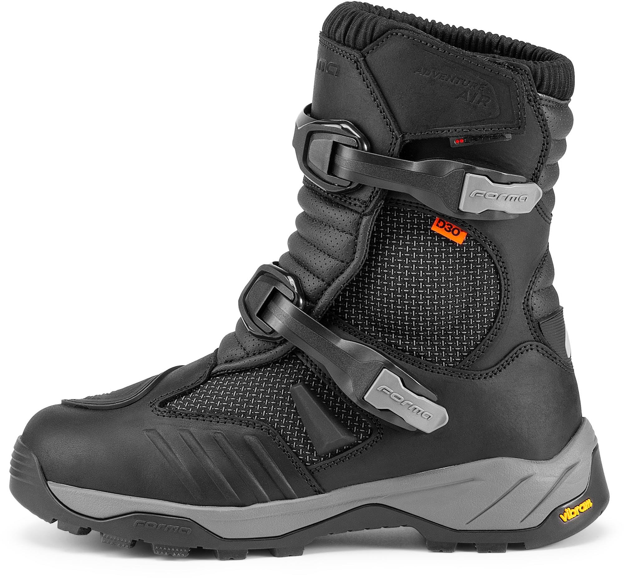 Forma Adventure Air Low Dry Motorrad Stiefel, braun, 42 | Atmungsaktiv