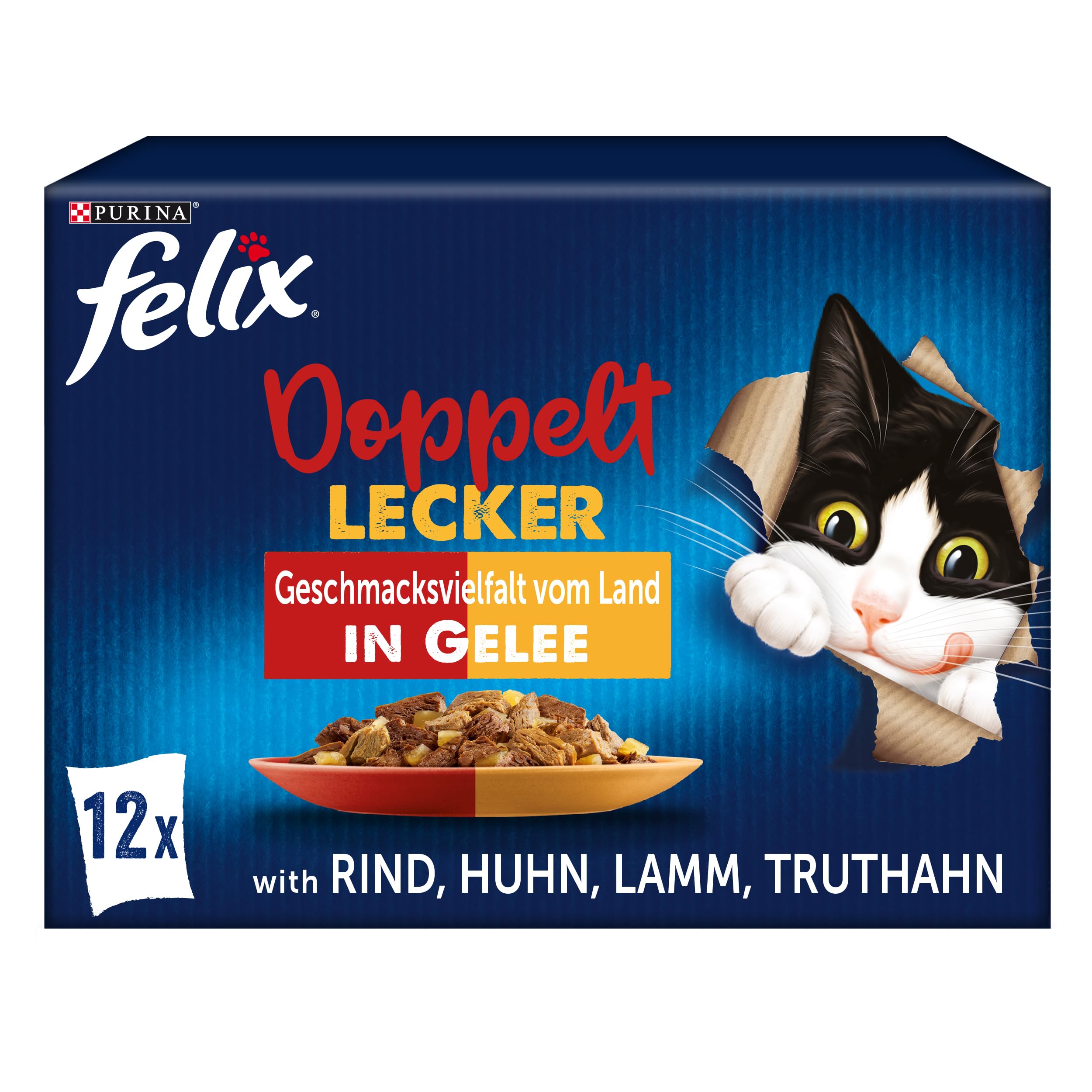 Felix Podwójne pyszne, opakowanie 6 (1 x 12 x 85 g)