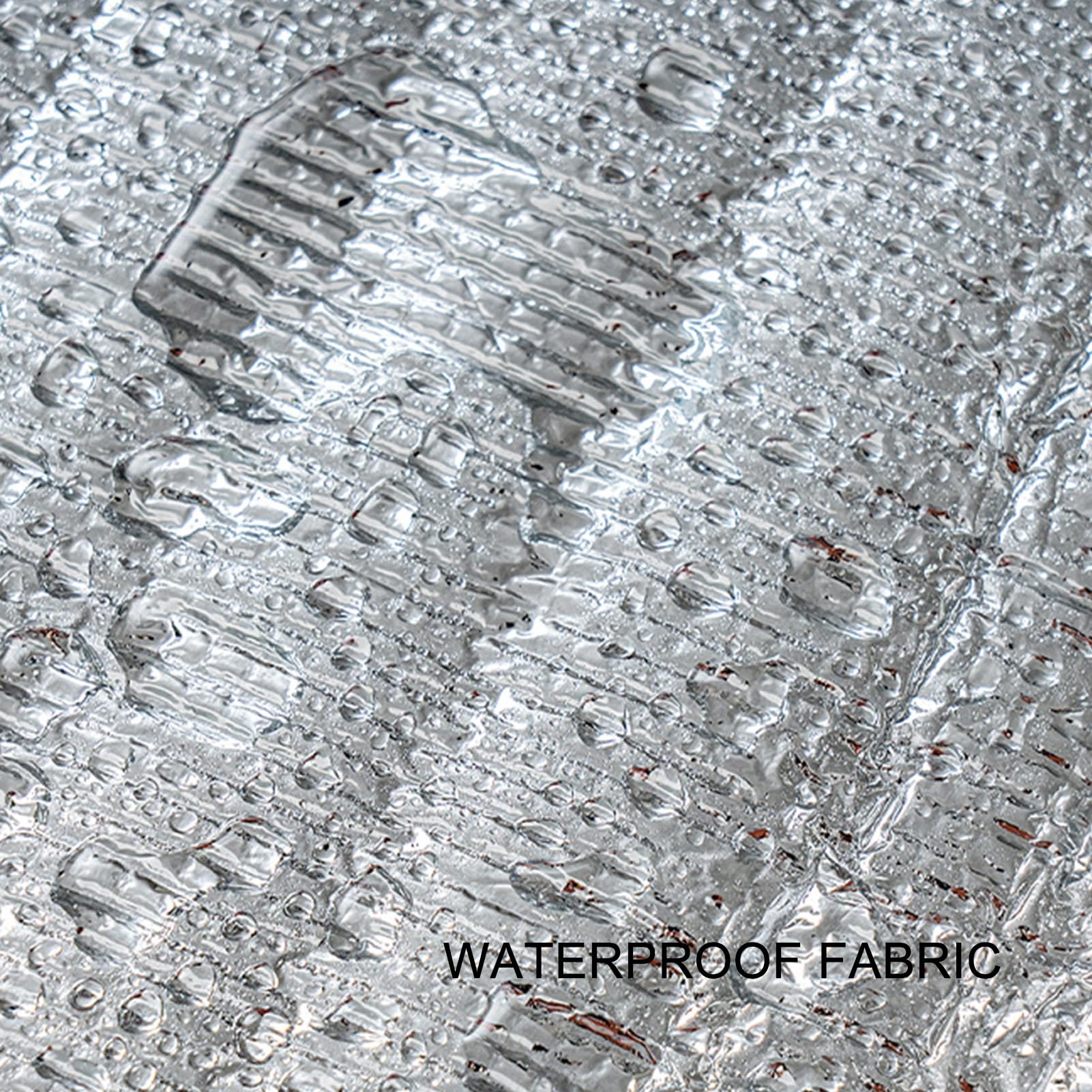 Copertura Per Condizionatore Esterno 80x28x54cm - Silver Antipioggia E UV - Foto 5