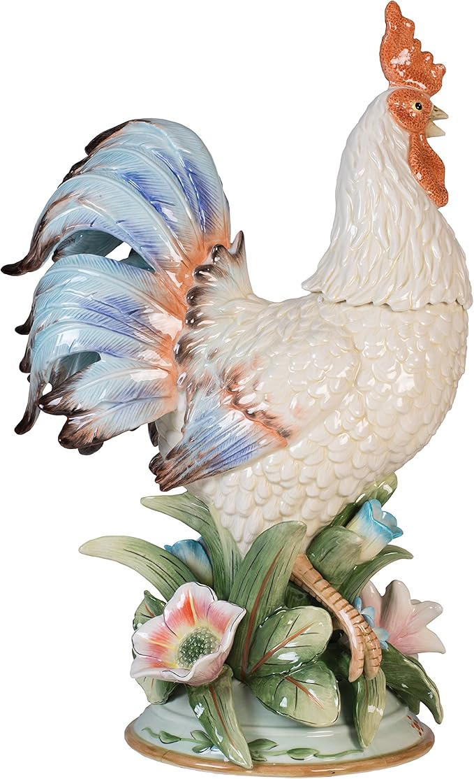 Fitz and Floyd 20590 Toulouse Collection, Rooster Centerpiece