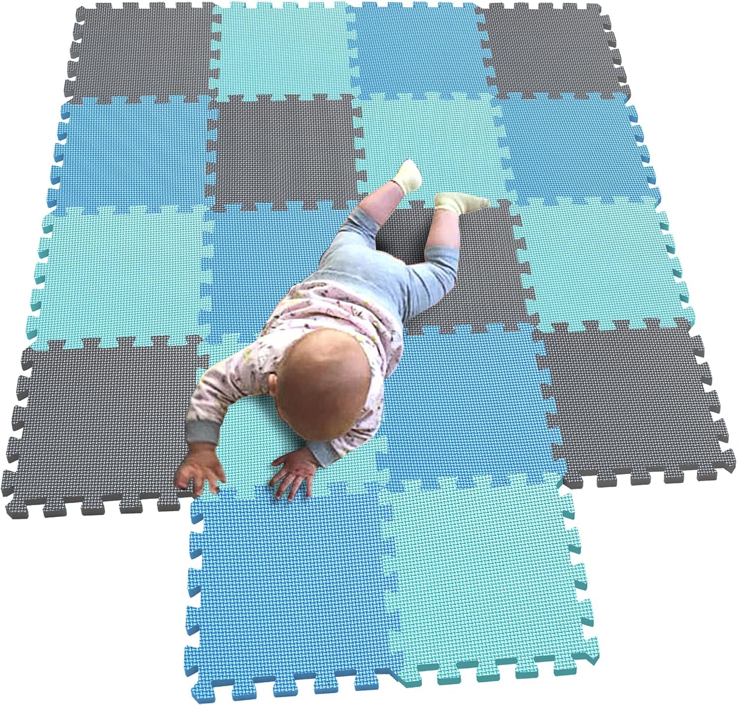 See full amazon price history chart for MUNDET WALA Kids Puzzle Flooring | Kids Interlocking Play mat | Baby Play Mat | Play mats for Kids | 12 MM Thick | Interlocking Floor Mats (Blue-Grey-Green | 24 Tiles - 96 SQFT) MUNDET WALA Kids Puzzle Flooring | Kids Interlocking Play mat | Baby Play Mat | Play mats for Kids | 12 MM Thick | Interlocking Floor Mats (Blue-Grey-Green | 24 Tiles - 96 SQFT) (B0D2FYM1K6) Amazon Price History, Amazon Price Tracker