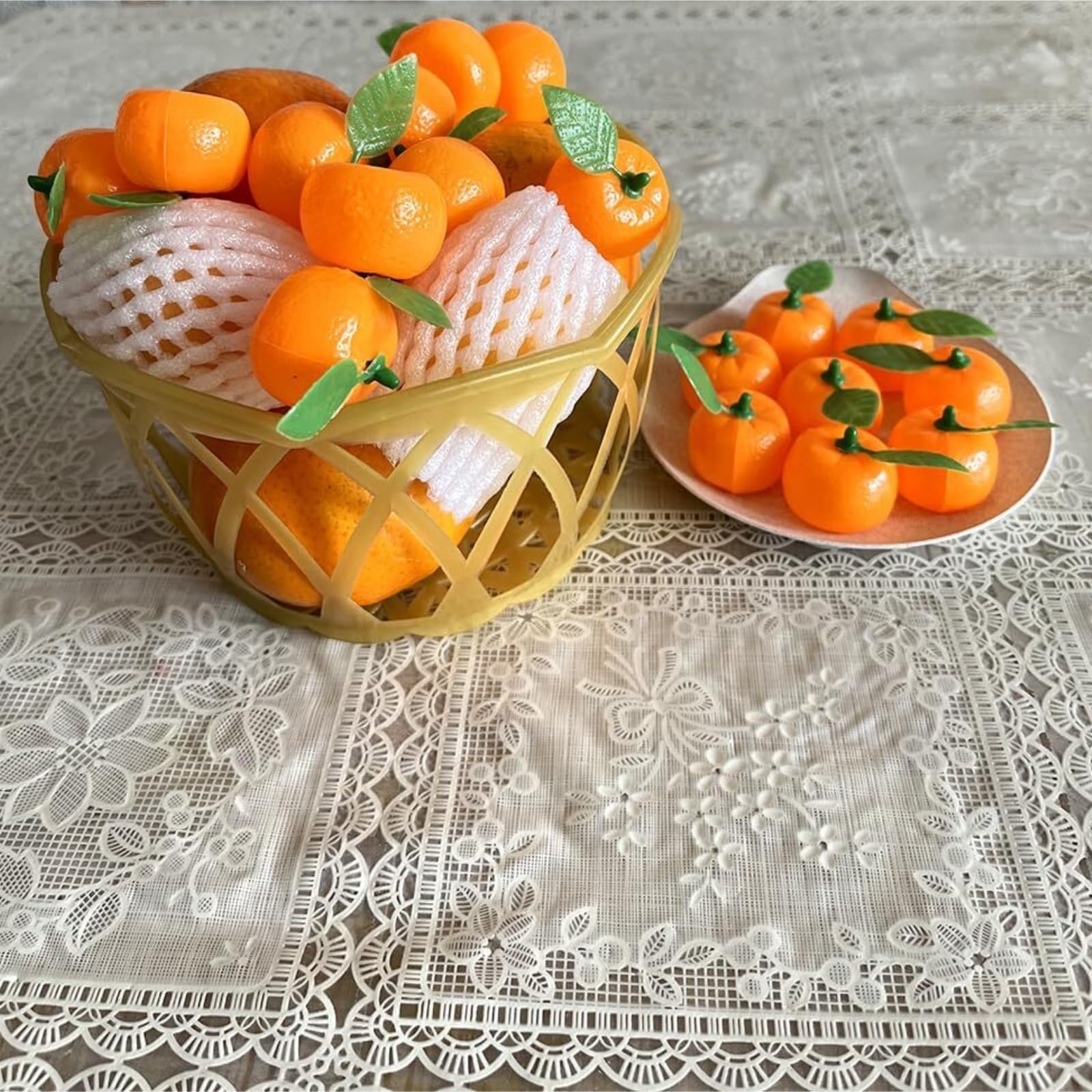 Cucina Frutta Realistica 20 Decorazioni Di Frutta Realistiche Con Arance Artificiali Decorativo