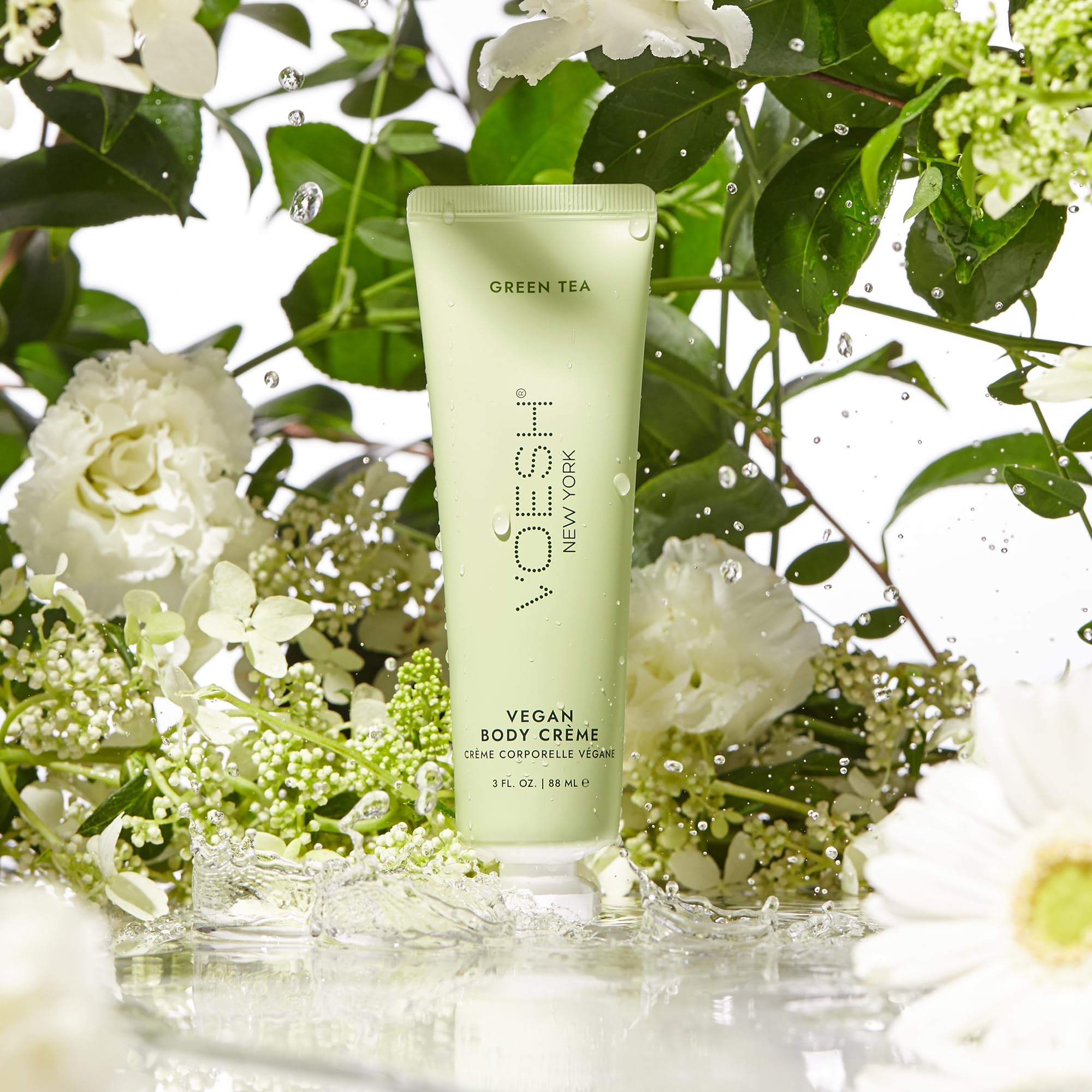 VOESH Vegan Body Creme, Skin Moisturizing Cream - Green Tea, K-Beauty Korean Skincare - 3oz