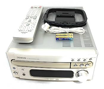 美品 DENON CDレシーバー RCD-M33 デノン プレーヤー シルバー Amazon.co.jp: Denon CDレシーバー シルバー RCD-M33-S : 家電