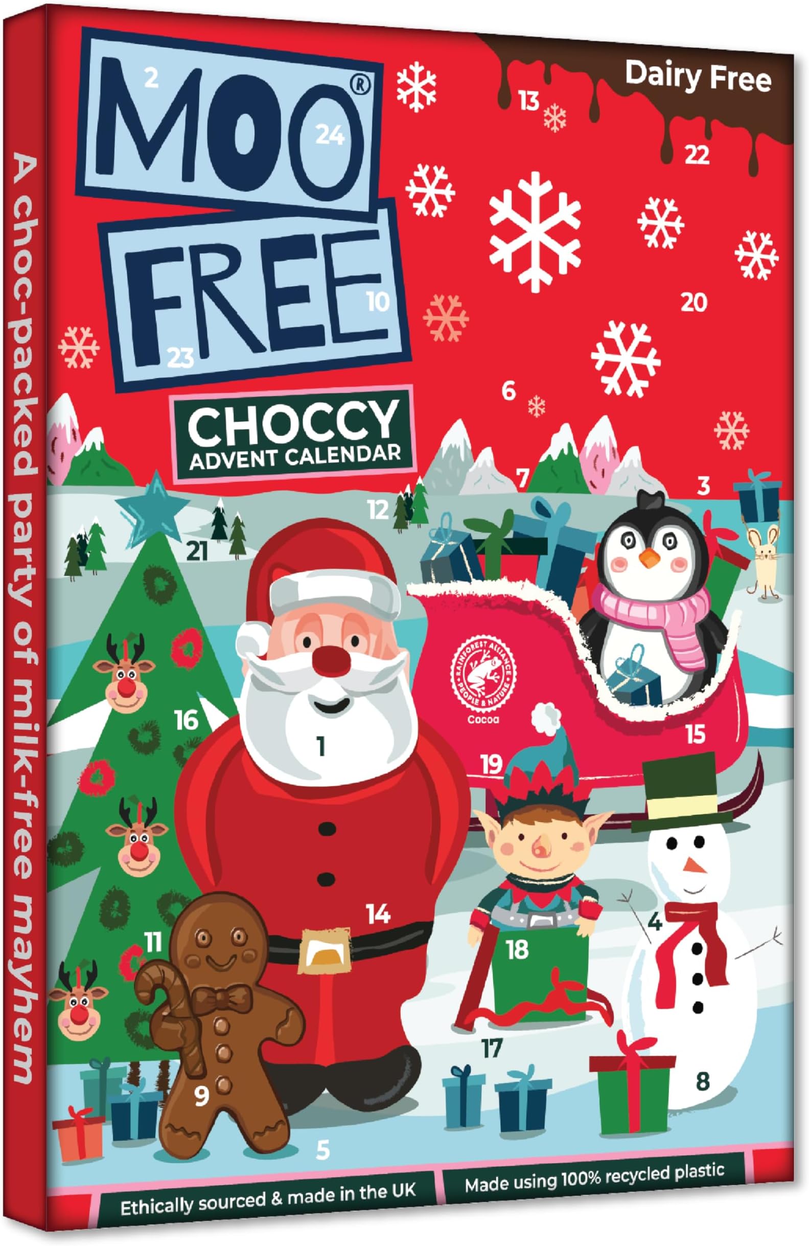 Dairy Free, Organic Milk Tasting Advent Calendar