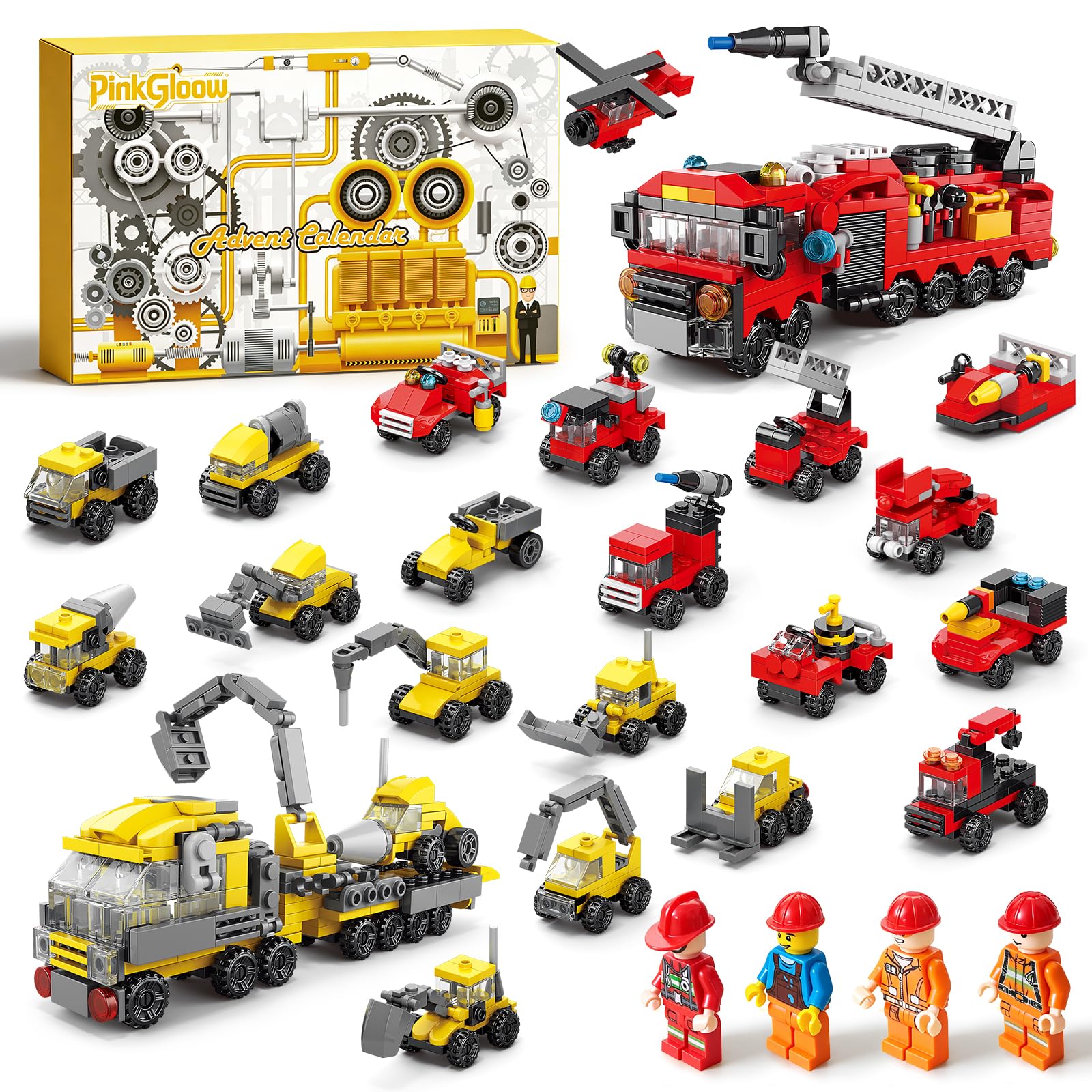 Advent Calendar 2026 for Kids, 24 Days of Surprise Building Blocks Kit