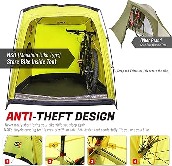 Amazon | NSR 自転車 キャンプテント (道路) | NSR | テント本体