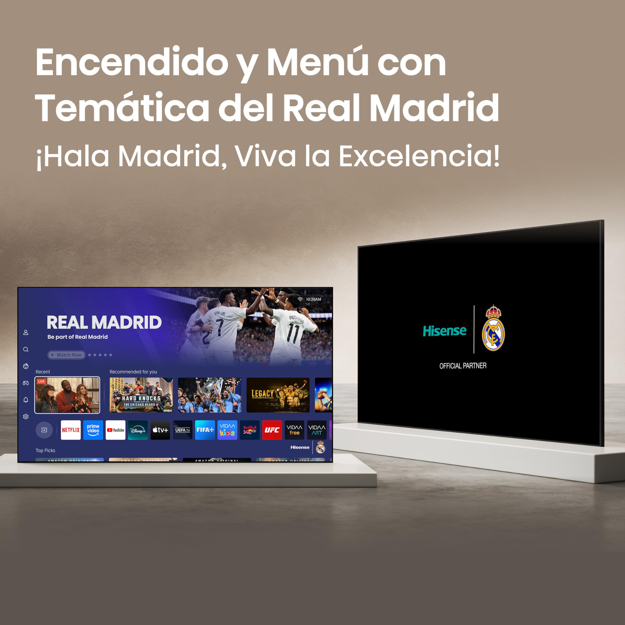 Hisense 100U70Q Pro - Mini LED Pro Smart TV 100 Pulgadas, Procesador Hi-View IA Pro, Modo Juego Ultra de 165Hz, Full Array Local Dimming, Sonido 2.1.2, Dolby Vision IQ, Dolby Atmos, Antireflejos