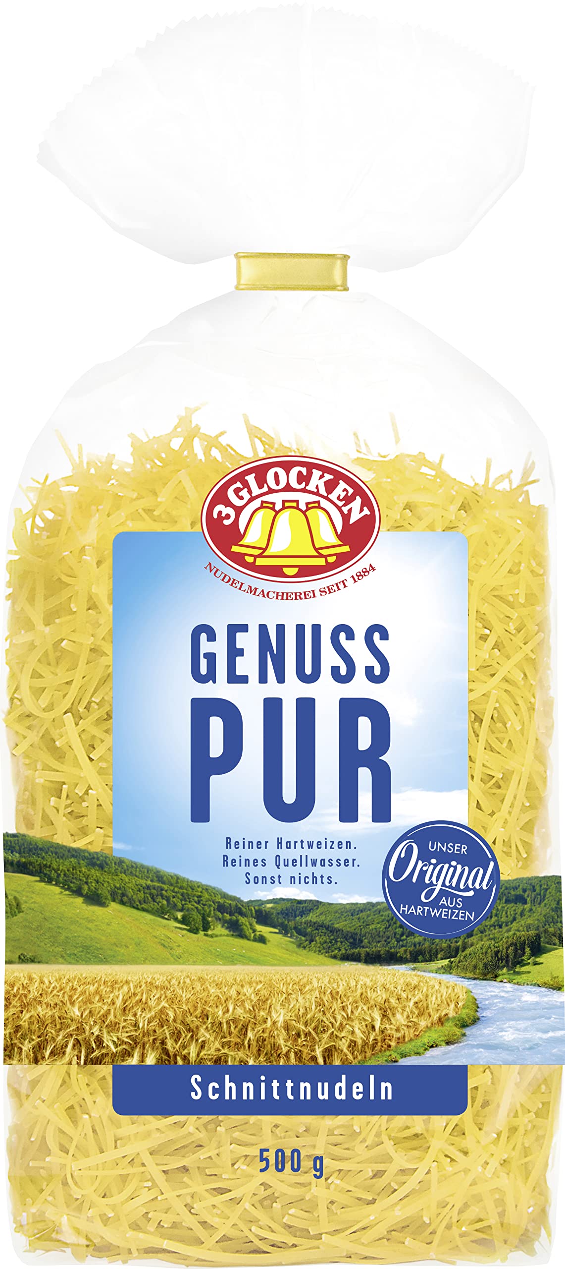 3 GLOCKEN GENUSS PUR Schnittnudeln, 500 g