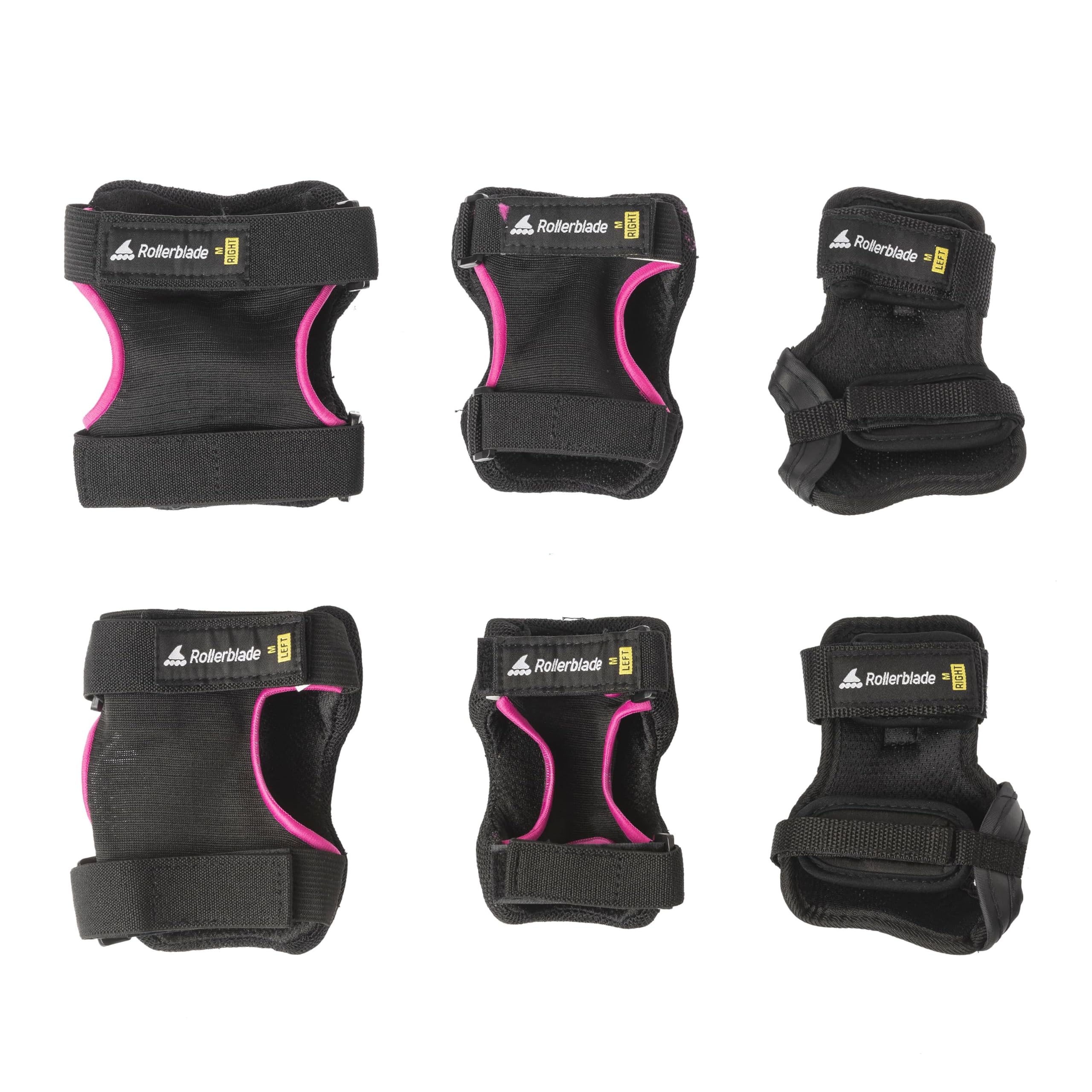 Rollerblade Skate Gear W 3 Pack, Set di Protezioni Donna