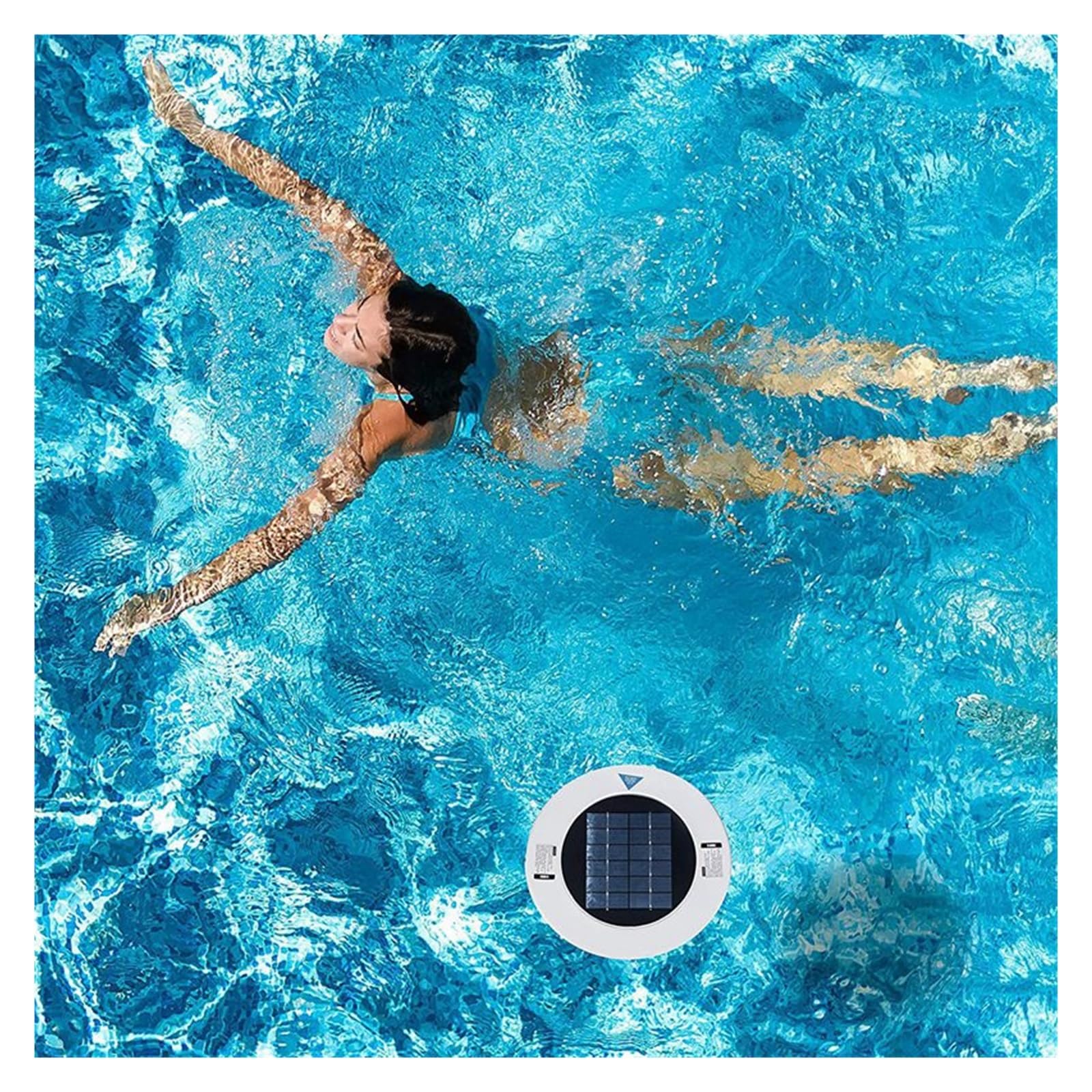 Akcesoria do systemów filtracyjnych, Solar Pool-jonizator, Miedziany Jon Srebrny Oczyszczacz Basenu Oczyszczacz Wody, Jonizator Basenu Kills-Algae Do Na Świeżym Powietrzu